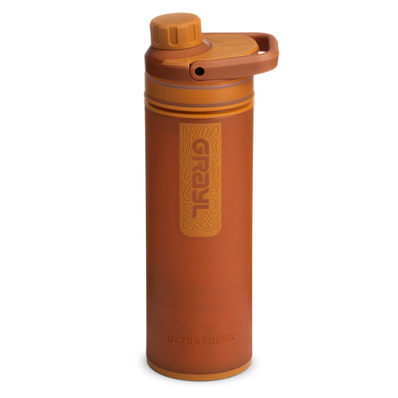 Grayl UltraPress 500ml Purifier Bottle - Mojave Redrock dans le groupe Loisirs en plein air / Autres équipement outdoor / Water Filters & Purifiers l\'adresse Sportfiskeprylar.se (500-MRR)
