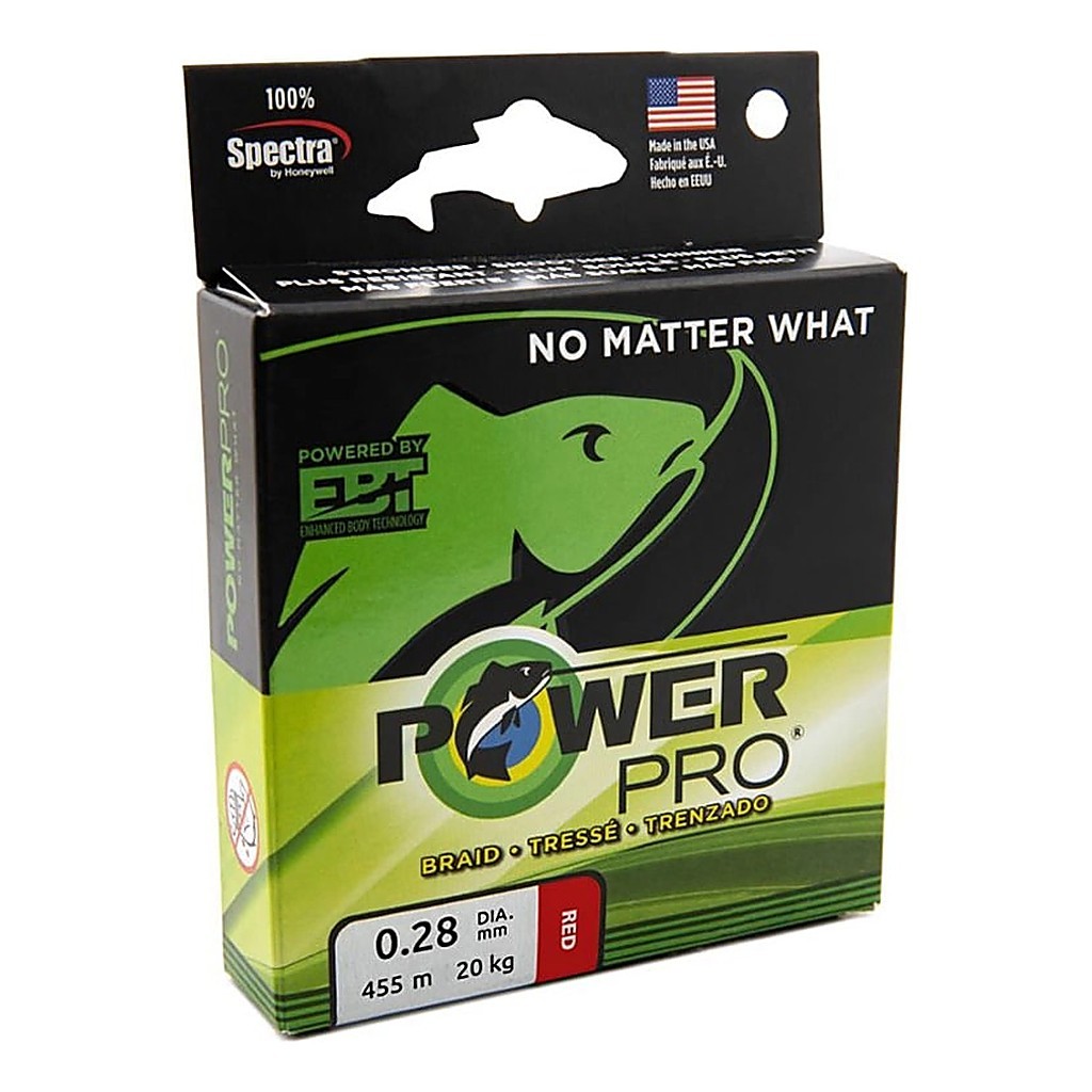 PowerPro 135m Vermillion red dans le groupe Techniques de pêche / Pêche des carnassiers / Lignes / Tresses l\'adresse Sportfiskeprylar.se (5000042189DOr)