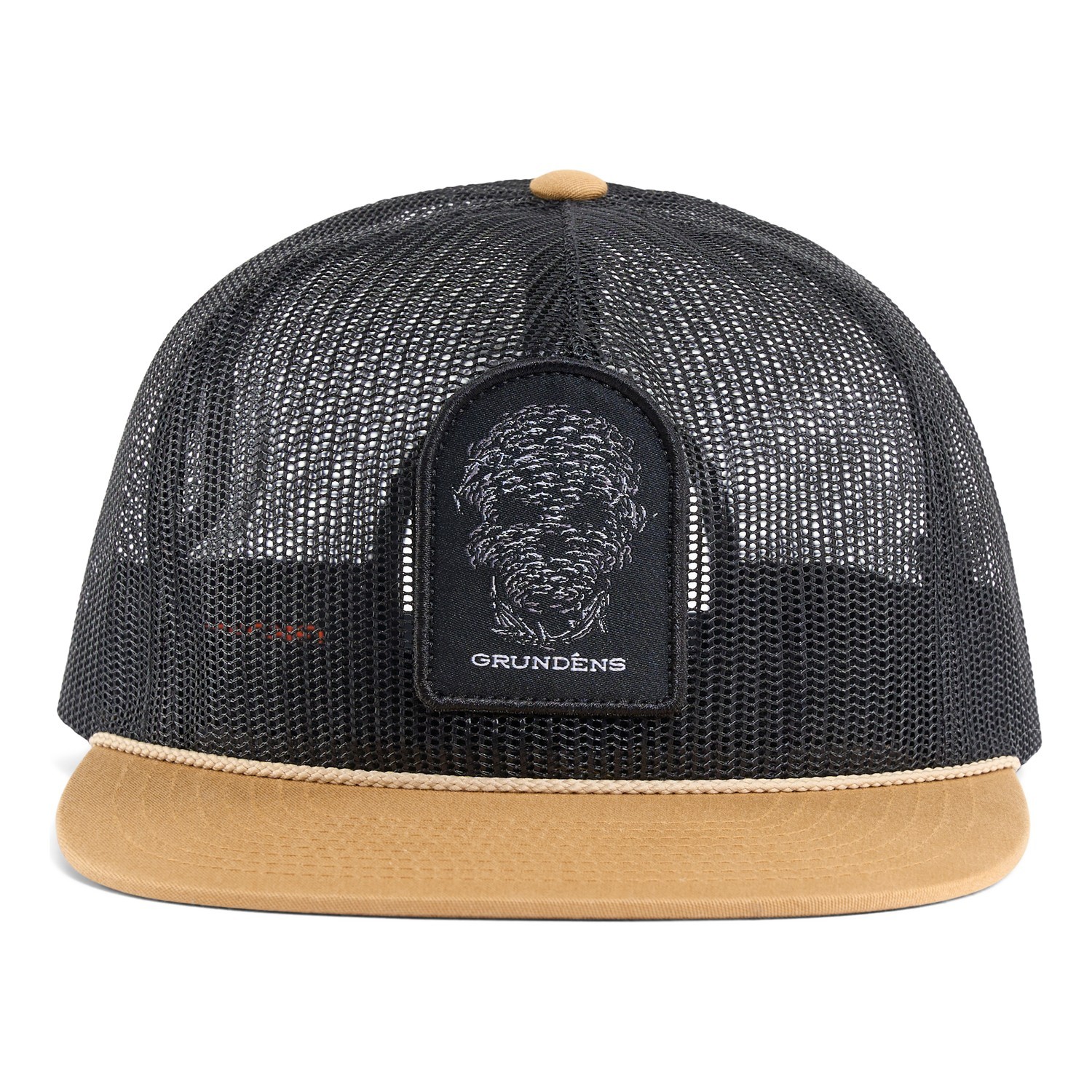 Grundéns Bait Ball Mesh Trucker Black/Khaki dans le groupe Vêtements & Chaussures / Casquettes, Bonnets & Chapeaux / Casquettes / Casquettes trucker l\'adresse Sportfiskeprylar.se (50015-005-0001)