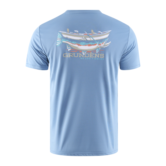 Grundéns Drift Boat SS Tech Tee Captain\'s Blue dans le groupe Habits et chaussures / Habits / T-shirts l\'adresse Sportfiskeprylar.se (50109-494-0014r)