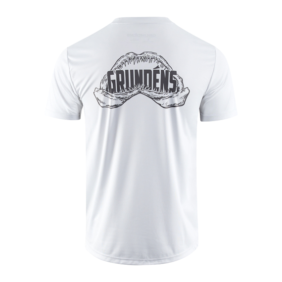 Grundéns Apex Predator SS Tech Tee Grey Mist dans le groupe Habits et chaussures / Habits / T-shirts l\'adresse Sportfiskeprylar.se (50118-028-0014r)