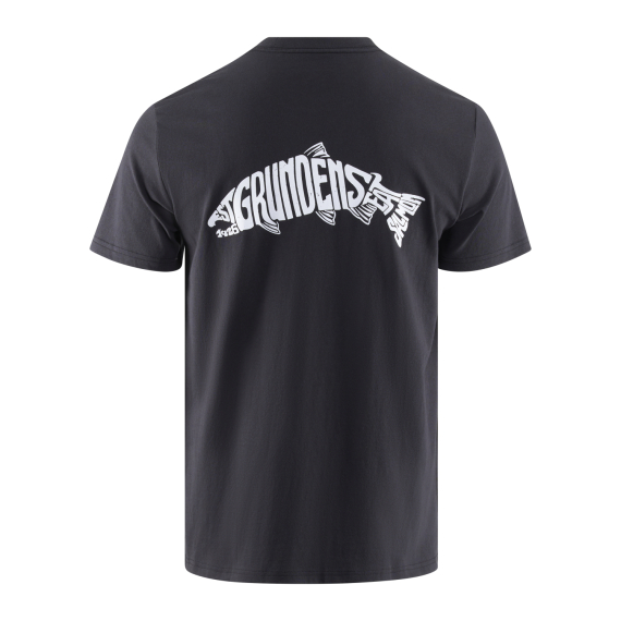 Grundéns Eat Your Words HD Pocket Tee Black Salmon Graphic dans le groupe Habits et chaussures / Habits / T-shirts l\'adresse Sportfiskeprylar.se (50148-066-0014r)