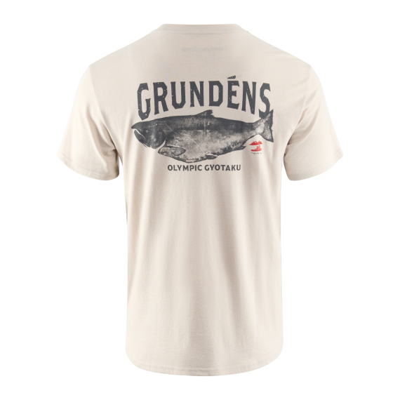Grundéns Gyotaku SS T-Shirt Bone Heather Chinook dans le groupe Habits et chaussures / Habits / T-shirts l\'adresse Sportfiskeprylar.se (50157-247-0013r)