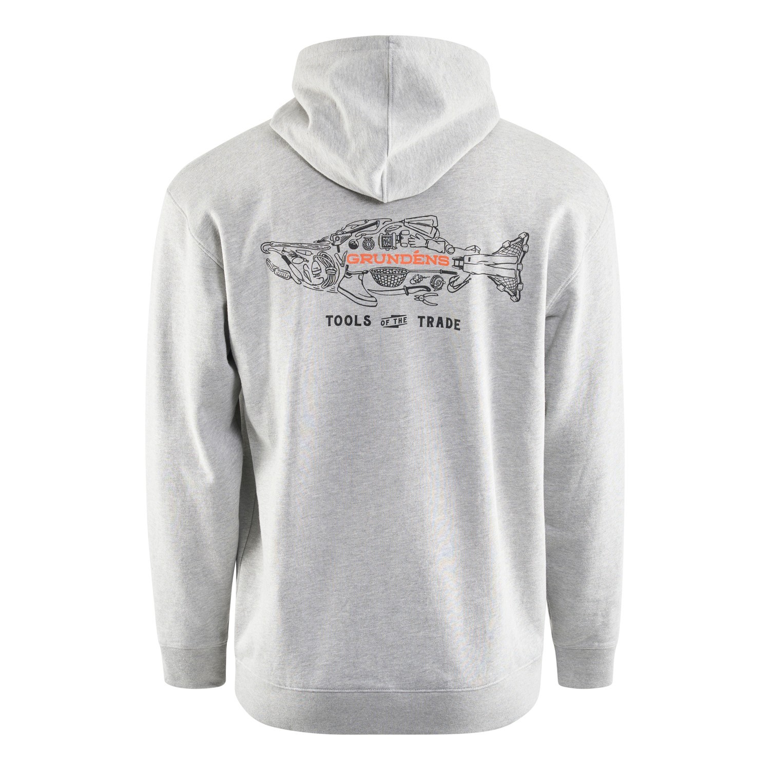 Grundéns Tools of the Trade Hoodie Athletic Heather dans le groupe Habits et chaussures / Vêtements / Sweats / Hoodies l\'adresse Sportfiskeprylar.se (50190-033-0013r)