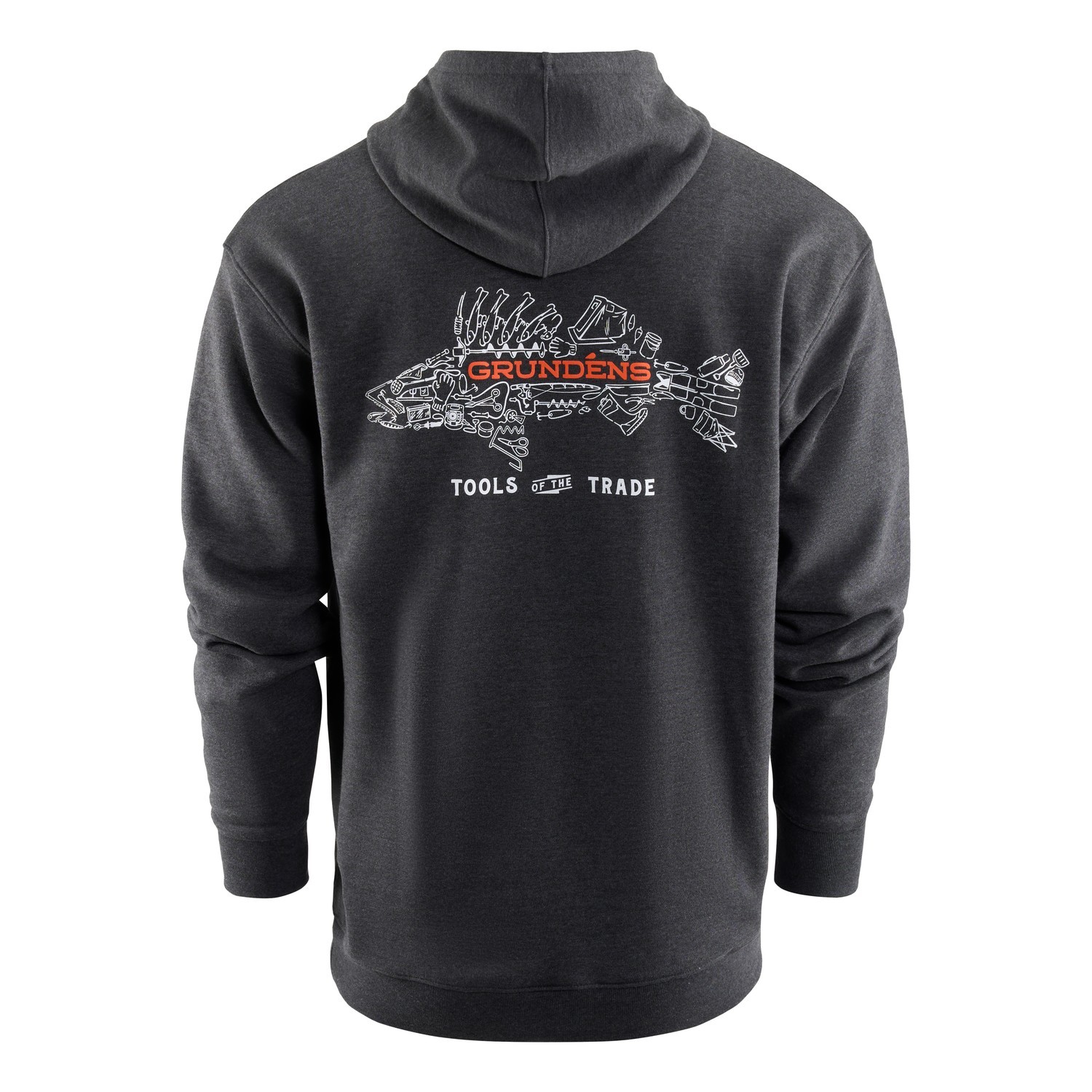 Grundéns Tools of the Trade (Ice) Hoodie Black Heather dans le groupe Habits et chaussures / Vêtements / Sweats / Hoodies l\'adresse Sportfiskeprylar.se (50191-004-0013r)