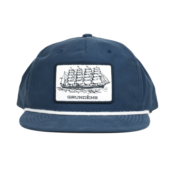 Grundéns Captains Heritage Cap Navy dans le groupe Habits et chaussures / Chapeau de peche, casquette peche / Casquettes / Casquettes snapback l\'adresse Sportfiskeprylar.se (50247-410-0001)