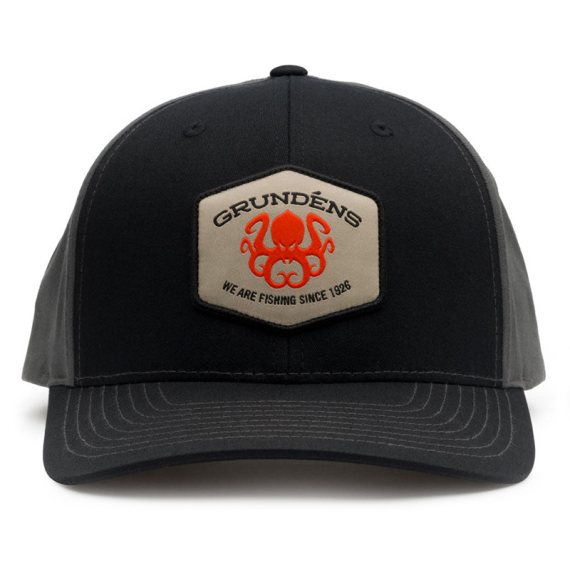 Grundéns Kracken Trucker 312 Black/Charcoal dans le groupe Habits et chaussures / Chapeau de peche, casquette peche / Casquettes / Casquettes trucker l\'adresse Sportfiskeprylar.se (50262-016-0001)
