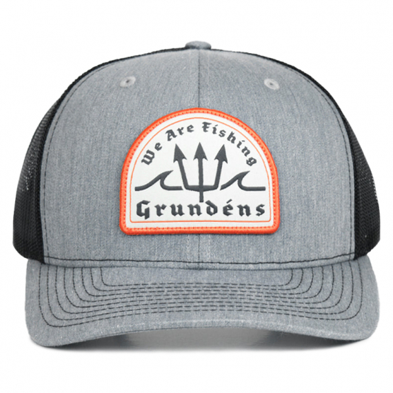 Grundéns Poseidon Trucker Heather Grey/Black dans le groupe Habits et chaussures / Chapeau de peche, casquette peche / Casquettes / Casquettes trucker l\'adresse Sportfiskeprylar.se (50271-063-0001)