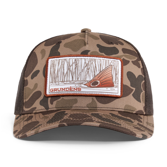 Grundéns Redfish Trucker FP Duck Camo dans le groupe Habits et chaussures / Chapeau de peche, casquette peche / Casquettes / Casquettes trucker l\'adresse Sportfiskeprylar.se (50272-927-0001)