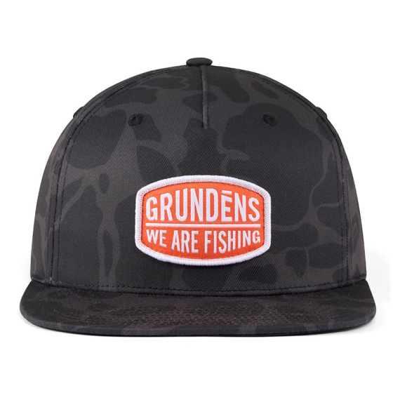 Grundéns We Are Fishing Camo Trucker Admiral Black Camo dans le groupe Habits et chaussures / Chapeau de peche, casquette peche / Casquettes / Casquettes trucker l\'adresse Sportfiskeprylar.se (50285-018-0001)
