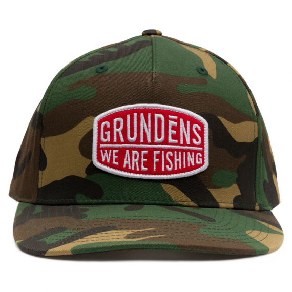 Grundéns We Are Fishing Camo Trucker Camo dans le groupe Habits et chaussures / Chapeau de peche, casquette peche / Casquettes / Casquettes trucker l\'adresse Sportfiskeprylar.se (50285-349-0001)