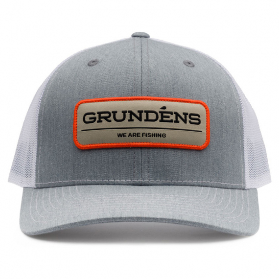Grundéns We Are Fishing Trucker Heather Grey/White dans le groupe Habits et chaussures / Chapeau de peche, casquette peche / Casquettes / Casquettes trucker l\'adresse Sportfiskeprylar.se (50286-064-0001)
