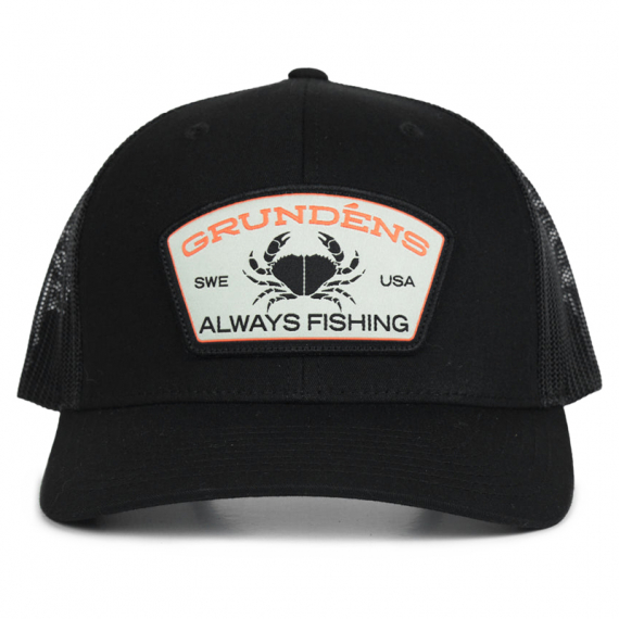 Grundéns Always Fishing Trucker Black dans le groupe Habits et chaussures / Chapeau de peche, casquette peche / Casquettes / Casquettes trucker l\'adresse Sportfiskeprylar.se (50293-001-0001)