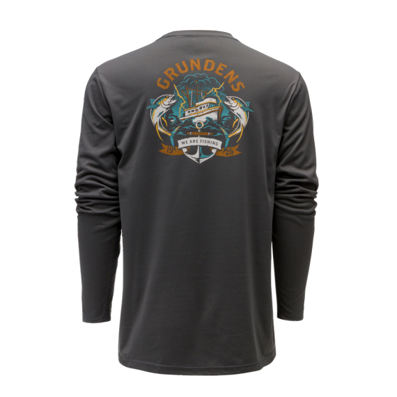 Grundéns Tuna Tattoo LS Tech Tee Anchor dans le groupe Habits et chaussures / Habits / Sweats / T-shirts manches longues l\'adresse Sportfiskeprylar.se (50384-025-0014r)