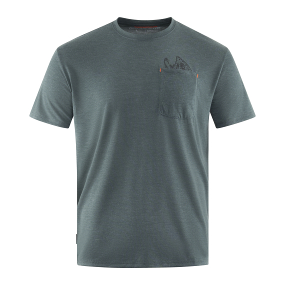 Grundéns Species Pocket Tee Deep Forest Heather dans le groupe Habits et chaussures / Habits / T-shirts l\'adresse Sportfiskeprylar.se (50478-386-0014r)