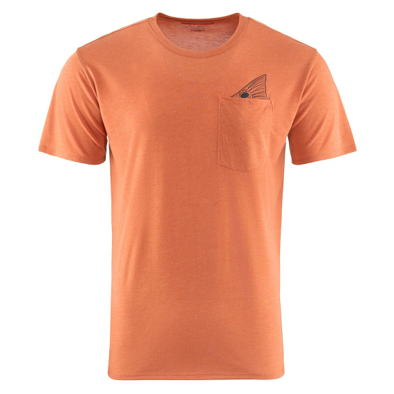 Grundéns Species Pocket Tee Rust Heather dans le groupe Habits et chaussures / Habits / T-shirts l\'adresse Sportfiskeprylar.se (50478-812-0013r)