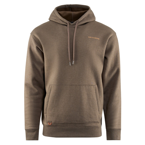 Grundéns Displacement DWR Hoodie Anchor Otter Heather dans le groupe Habits et chaussures / Habits / Sweats / Hoodies l\'adresse Sportfiskeprylar.se (50506-243-0013r)