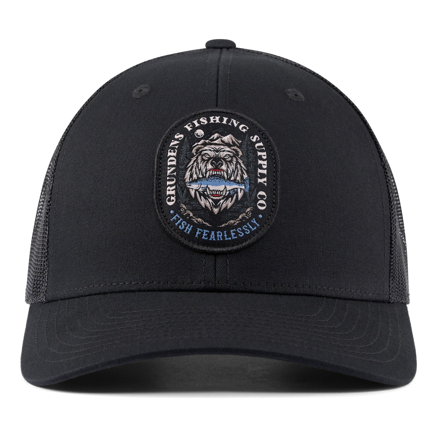 Grundéns Bear Essentials Trucker Black dans le groupe Vêtements & Chaussures / Casquettes, Bonnets & Chapeaux / Casquettes / Casquettes trucker l\'adresse Sportfiskeprylar.se (50510-001-0001)