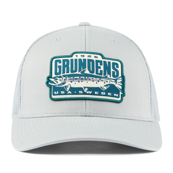 Grundéns Chrome Chaser Trucker Silver dans le groupe Habits et chaussures / Chapeau de peche, casquette peche / Casquettes / Casquettes trucker l\'adresse Sportfiskeprylar.se (50512-071-0001)