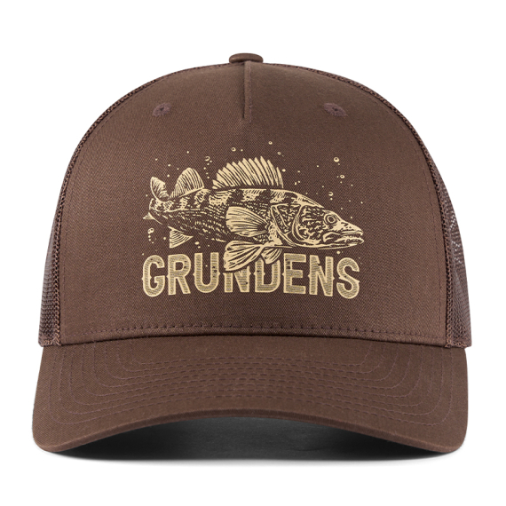 Grundéns King of the Lakes Trucker Brown dans le groupe Habits et chaussures / Chapeau de peche, casquette peche / Casquettes / Casquettes trucker l\'adresse Sportfiskeprylar.se (50526-200-0001)