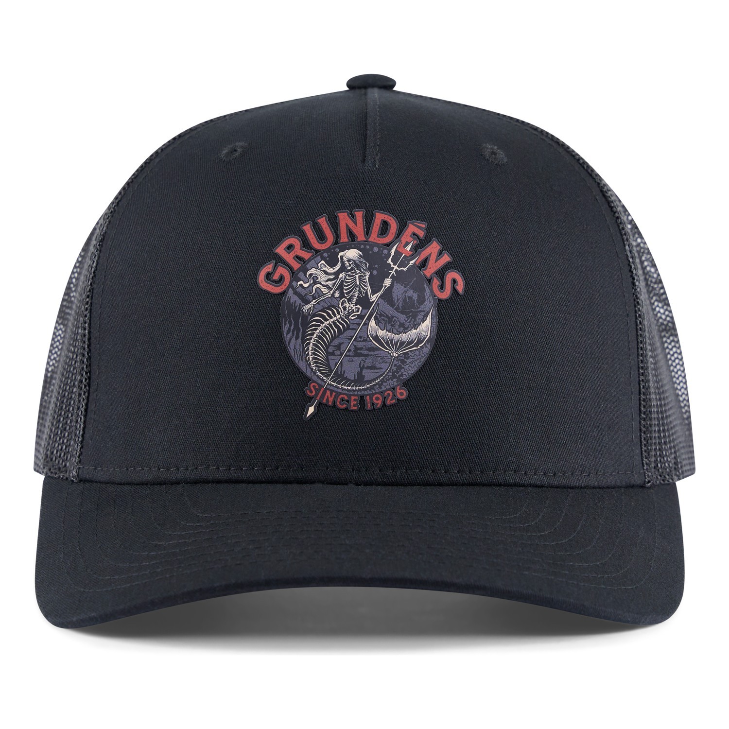 Grundéns Dead Reckoning Trucker Black dans le groupe Vêtements & Chaussures / Casquettes, Bonnets & Chapeaux / Casquettes / Casquettes trucker l\'adresse Sportfiskeprylar.se (50551-001-0001)