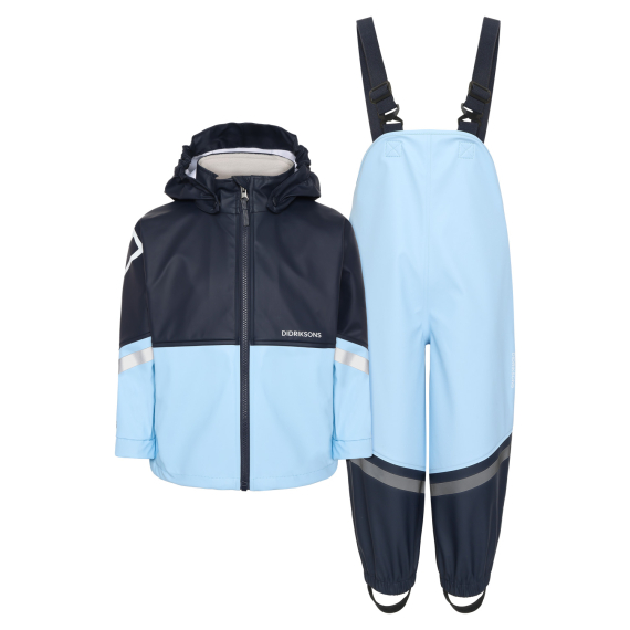 Didriksons Waterman Kids Set Light Sea Blue dans le groupe Habits et chaussures / Habits / Combinaisons de pêche l\'adresse Sportfiskeprylar.se (505585G17090r)