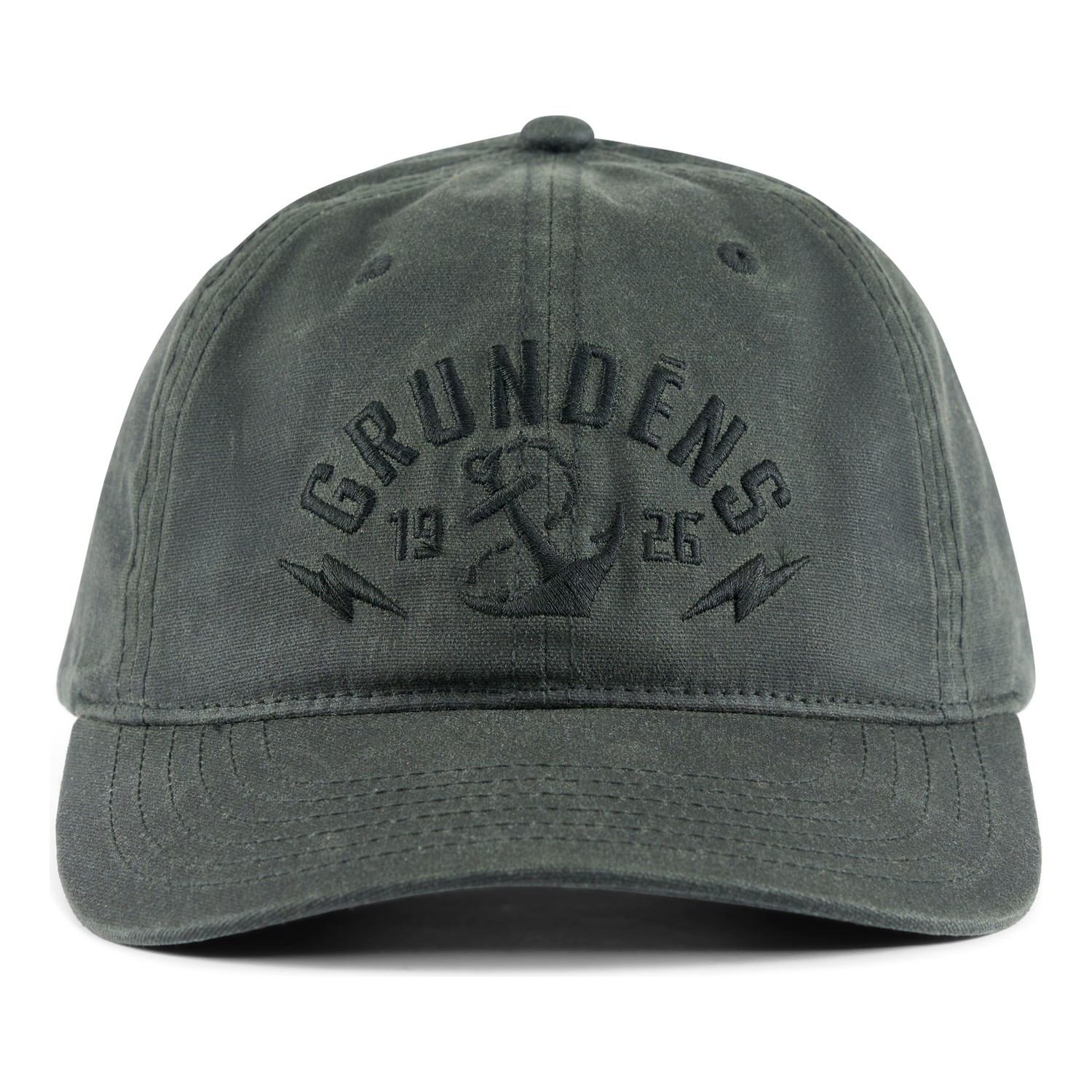 Grundéns Stowaway Waxed Trucker Olive dans le groupe Vêtements & Chaussures / Casquettes, Bonnets & Chapeaux / Casquettes / Casquettes trucker l\'adresse Sportfiskeprylar.se (50559-373-0001)