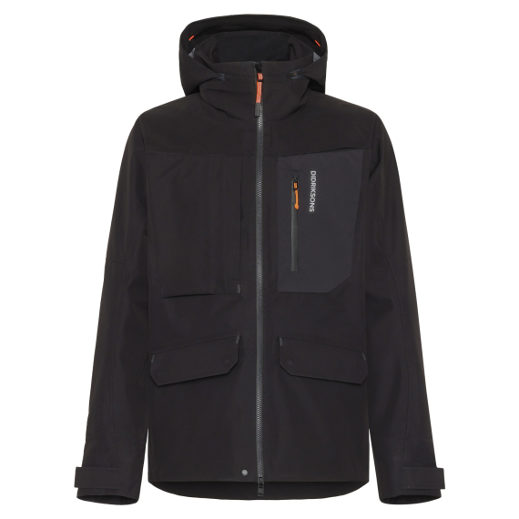 Didriksons Fractus USX Jacket 3 Black dans le groupe Habits et chaussures / Habits / veste de peche, veste pecheur / Vestes de pluie l\'adresse Sportfiskeprylar.se (505947060004r)