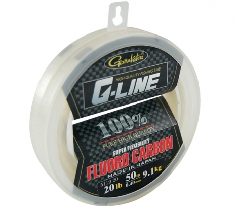Gamakatsu G-Line Fluorocarbon 25m dans le groupe Hameçons et terminal tackle / Leaders et Bas de ligne / Bas de ligne / Bas de ligne fluorocarbone l\'adresse Sportfiskeprylar.se (5063022r)