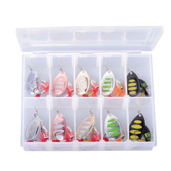 SavageGear Rotex Spinner kit1 #2a & #2 (10-pack) dans le groupe Leurre de la peche / Cuillers tournantes l\'adresse Sportfiskeprylar.se (50722)