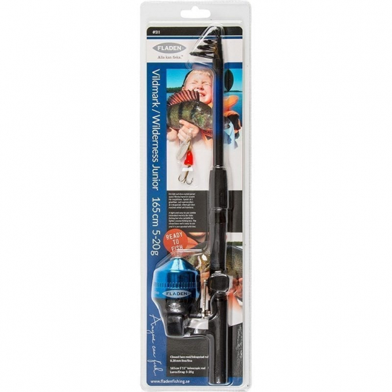 Fladen Vildmark Junior Set 165cm 5-20g dans le groupe Kit de pêche / Kits voyage l\'adresse Sportfiskeprylar.se (511)