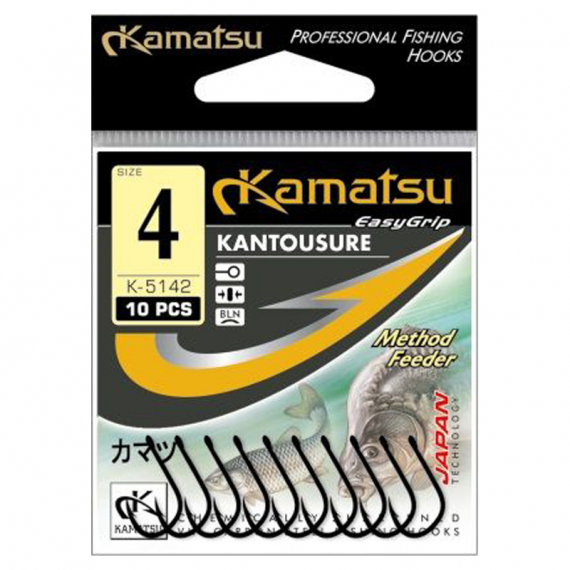 Kamatsu Hook Kantousure Method Feeder dans le groupe Hameçons et terminal tackle / Hameçons / Hameçons specimen l\'adresse Sportfiskeprylar.se (514200304r)