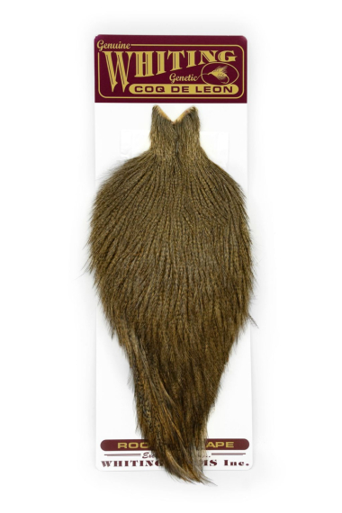 Whiting Coq de Leon Cape dans le groupe Hameçons et terminal tackle / Fabrication mouche / Matériel de montage de mouches / Plumes et capes / Capes et selles l\'adresse Sportfiskeprylar.se (51801042r)