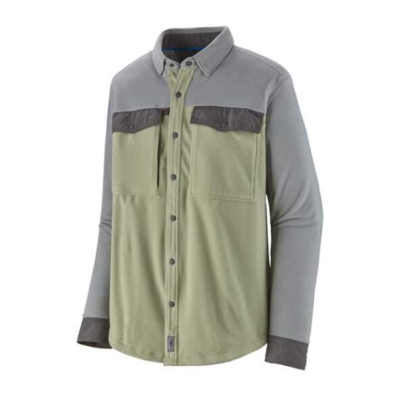 Patagonia M\'s L/S Early Rise Snap Shirt Salvia Green dans le groupe Habits et chaussures / Habits / Chemises l\'adresse Sportfiskeprylar.se (52225-SLVG-Sr)