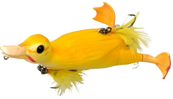 Savage Gear 3D Suicide Duck 105 10,5cm 28g 02-Yellow dans le groupe Leurres / Leurres de surface l\'adresse Sportfiskeprylar.se (53731)