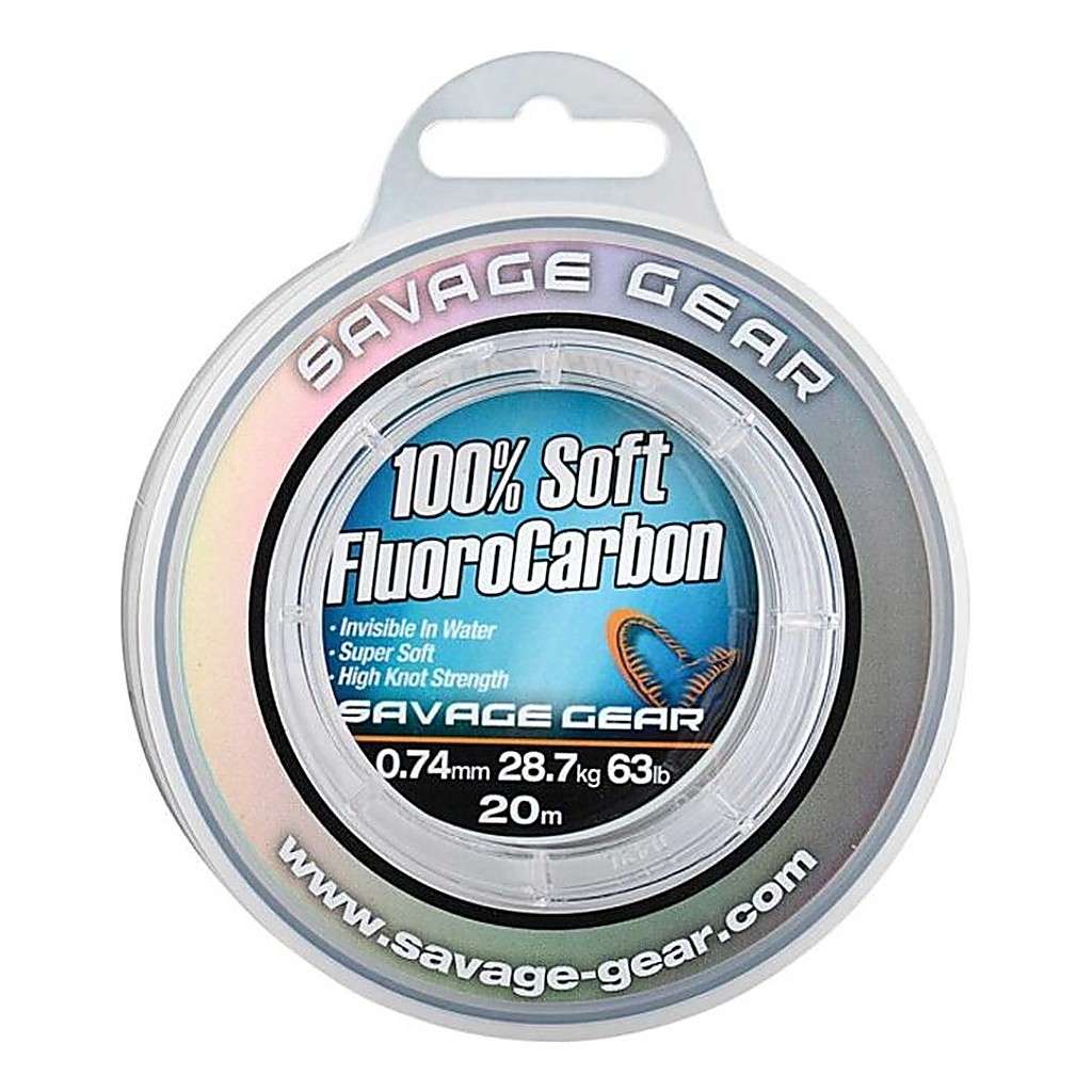 Savage Gear Soft Fluoro Carbon dans le groupe Hameçons et terminal tackle / Leaders et Bas de ligne / Bas de ligne / Bas de ligne fluorocarbone l\'adresse Sportfiskeprylar.se (54859r)