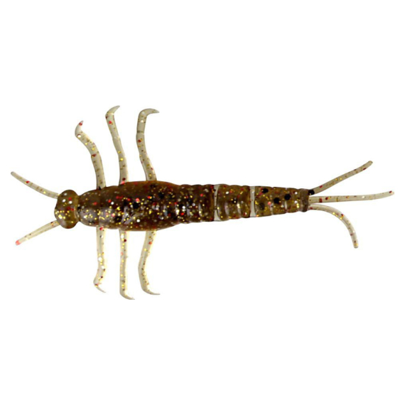 Savage Gear LB 3D PVC Mayfly 50mm Brown Glitter 8pcs dans le groupe Leurre de la peche / Leurre souple / Écrevisses et appâts creaturebait / Créatures l\'adresse Sportfiskeprylar.se (55114)