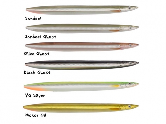 Savage Gear 3D Line Thru Sandeel 125mm 19g dans le groupe Leurre de la peche / Leurre truite / Poissons nageurs côtiers l\'adresse Sportfiskeprylar.se (55750r)