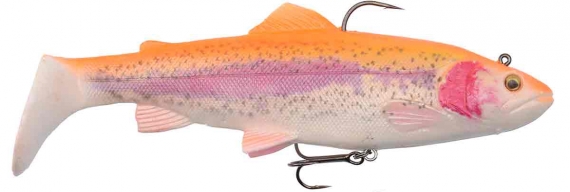 Savage Gear 4D Trout Rattle Shad 12.5cm 35g 02-Golden Albino dans le groupe Leurre de la peche / Swimbaits / Swimbaits souples l\'adresse Sportfiskeprylar.se (57406)