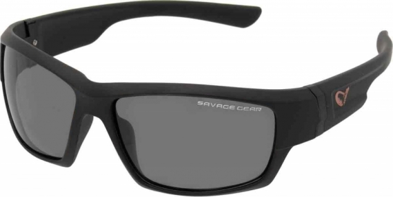Savage Gear Shades Floating Polarized Sunglasses - Dark Grey (Sunny) dans le groupe Habits et chaussures / Lunettes / Lunettes polarisantes l\'adresse Sportfiskeprylar.se (57574)