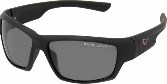 Savage Gear Shades Floating Polarized Sunglasses - Dark Grey (Sunny) dans le groupe Habits et chaussures / Lunettes / lunette polarisante peche l\'adresse Sportfiskeprylar.se (57574)