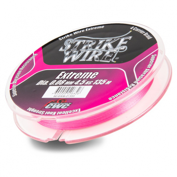 Strike Wire Vertical 0,13mm/9kg -135m, H-V Pink dans le groupe Lignes / Tresses l\'adresse Sportfiskeprylar.se (60-E013-01355)
