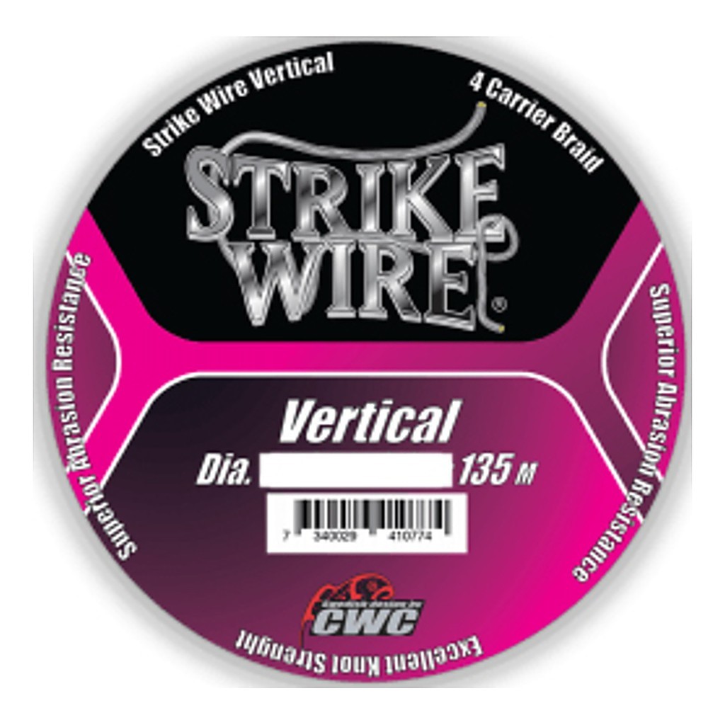 Strike Wire Vertical - 0,10mm/6kg 135m dans le groupe Lignes de pêche / Tresse peche l\'adresse Sportfiskeprylar.se (60-E010-01355)
