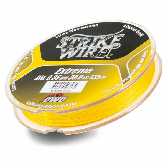 Strike Wire Extreme Yellow 135m dans le groupe Lignes de pêche / Tresse peche l\'adresse Sportfiskeprylar.se (60-E036-01352r)