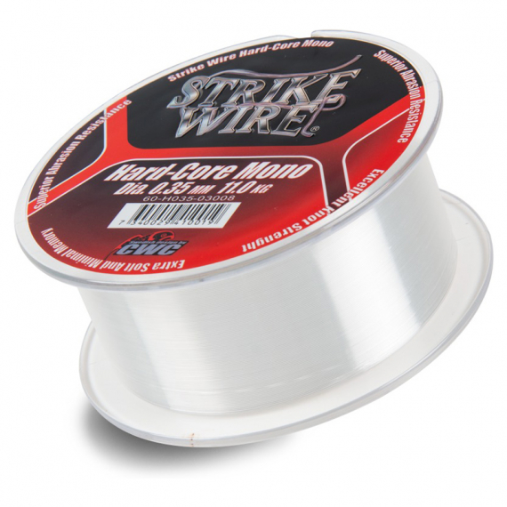Strike Wire Hard-Core Mono 0,35mm/ 11kg -300m, clear dans le groupe Lignes / Lignes monofilament l\'adresse Sportfiskeprylar.se (60-H035-03008)