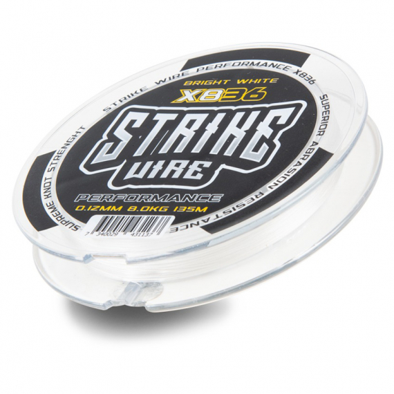 Strike Wire Performance 836 135m, Bright White dans le groupe Lignes de pêche / Tresse peche l\'adresse Sportfiskeprylar.se (60-PE010-01351r)