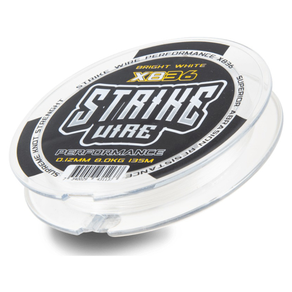 Strike Wire Performance 836, 1500m, Bright White dans le groupe Lignes de pêche / Tresse peche l\'adresse Sportfiskeprylar.se (60-PE012-15001r)