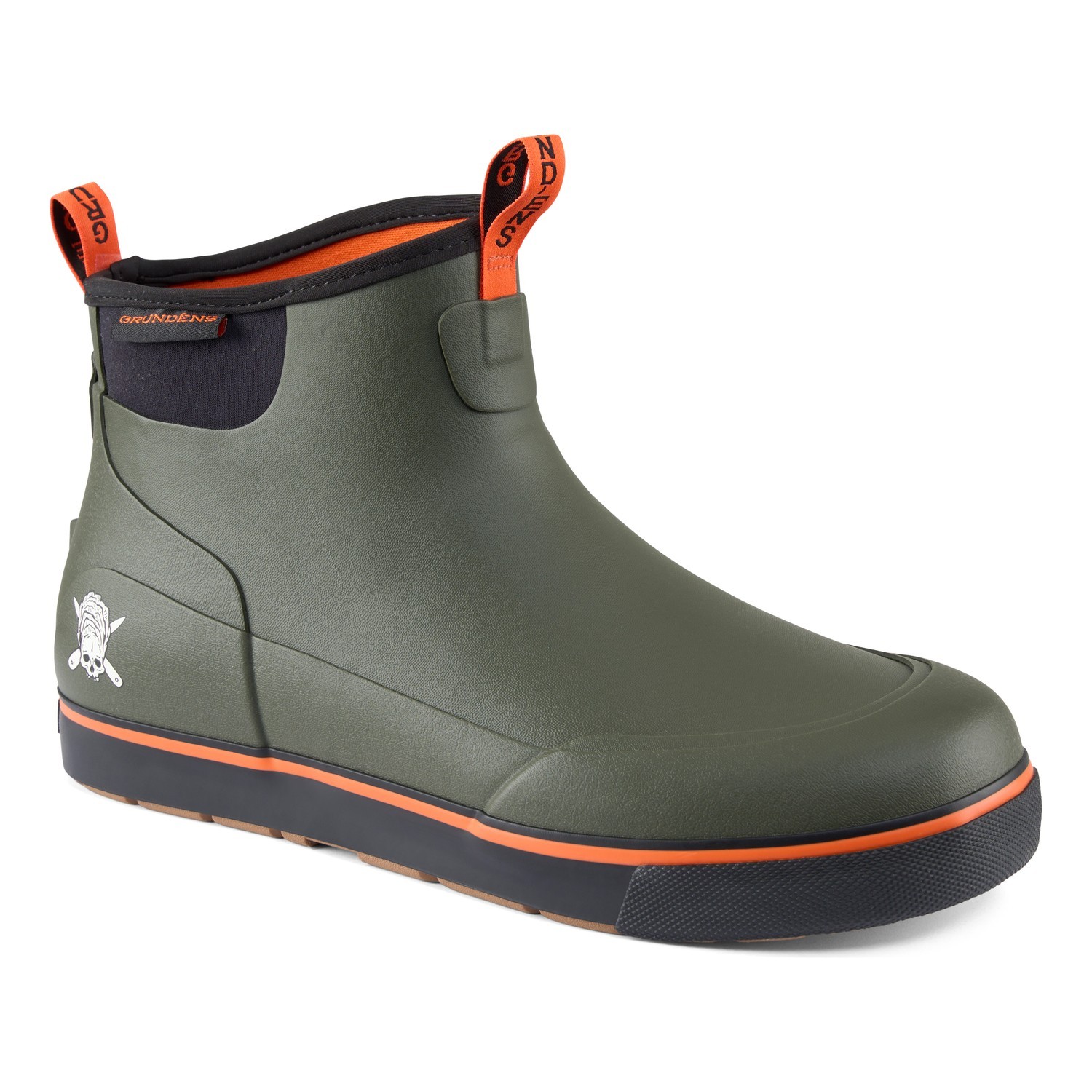 Grundéns Deck-Boss Ankle Boot Zero Shucks Green dans le groupe Habits et chaussures / Chaussures / Bottes en caoutchouc / Bottes de caoutchouc l\'adresse Sportfiskeprylar.se (60008-928-1008r)