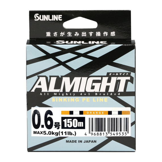 Sunline Almight Orange 150m dans le groupe Lignes de pêche / Tresse peche l\'adresse Sportfiskeprylar.se (60093580r)
