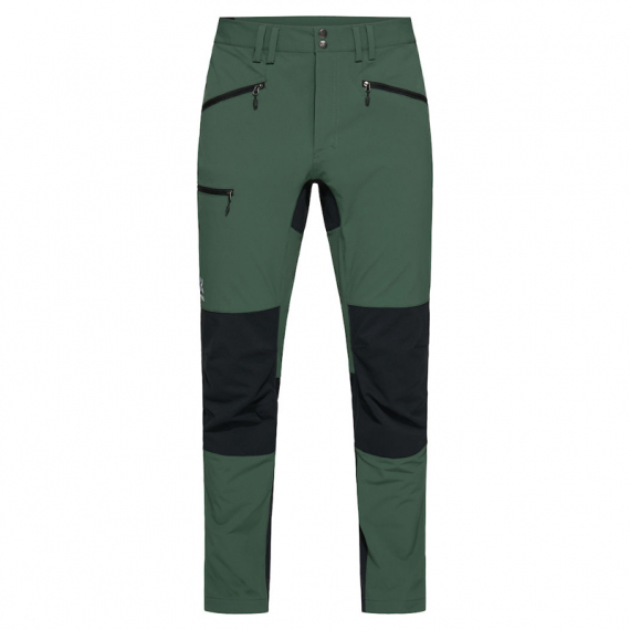 Haglöfs Mid Slim Pant Men Fjell Green/True Black dans le groupe Habits et chaussures / Habits / Pantalon de peche / Pantalons outdoor l\'adresse Sportfiskeprylar.se (6052124HT310r)